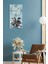 Dekoratif Mdf Tablo Saat – Çiçek Desenli, Uv Baskı, 30X60 Cm– USD242 4