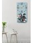 Dekoratif Mdf Tablo Saat – Çiçek Desenli, Uv Baskı, 30X60 Cm– USD242 5