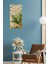 Uv Baskı Mdf Tablo Saat – 30X60 cm / Zarif Çiçek Tasarımı– USD226 6