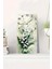 Beyaz Zambak Çiçek Desenli Uv Baskı Mdf Tablo Saat – 30X60 Cm– USD218 1