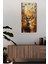 Temperli Cam Tablo Saat – Geyik ve Orman Manzaralı 30X60CM Uv Baskı– CUSD007 2