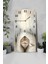 Doğa ve Sakinlik Temalı Kano Manzaralı Temperli Cam Duvar Saati – 33X33 cm – Hd Uv Baskı– CUSD072 6