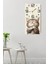 Sevimli Kedi Temalı Temperli Cam Tablo Saat – 30X60 cm | Hd Uv Baskı– CUSD080 5