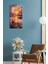 Gün Batımı Deniz Kenarı Temalı Temperli Cam Saat – Hd Uv Baskı 30X60 cm CUSD068 4