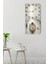 Doğanın Sessizliğinde Kayık Manzaralı Temperli Cam Tablo Saat 30X60 cm |hd Uv Baskı– CUSD191 5