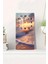 Temperli Cam Tablo Saat – 30X60 cm Uv Baskı – CUSD040 1