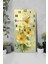 Sarı Beyaz Çiçek Temalı Temperli Cam Tablo Saat – 30×60 Cm– Uv Baskı– CUSD148 6