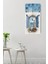 Deniz Manzaralı Fener Tasarımlı Temperli Cam Tablo Saat – 30X60 cm Uv Baskı – CUSD035 5