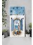 Deniz Manzaralı Fener Tasarımlı Temperli Cam Tablo Saat – 30X60 cm Uv Baskı – CUSD035 6