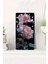 Işıltılı Gül Temalı Temperli Cam Tablo Saat – 30X60 cm | Hd Uv Baskı– CUSD157 1