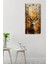Temperli Cam Tablo Saat – Geyik ve Orman Manzaralı 30X60CM Uv Baskı– CUSD007 5