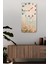 Uv Baskı Mdf Tablo Saat – 30X60 cm – Kuşlar ve Çiçekler Desenli– USD228 2
