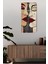 Modern Çizgilerin Zarafeti: Temperli Cam Tablo Saat 30X60 Uv Baskı – CUSD030 2