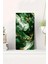 Zümrüt Yeşili Mermer Desenli Temperli Cam Tablo Saat 30×60 cm Hd Uv Baskı– CUSD235 1