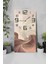 Soyut Dalgalar ve Çizgiler Temalı Temperli Cam Tablo Saat 30X60 cm | Hd Uv Baskı– CUSD193 6