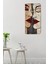 Modern Çizgilerin Zarafeti: Temperli Cam Tablo Saat 30X60 Uv Baskı – CUSD030 5