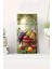 Temperli Cam Tablo Saat – Meyve Sepeti Desenli 30X60 cm Uv Baskı – CUSD022 1