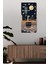 Temperli Cam Tablo Saat – Kâbe ve Gece Manzaralı 30X60CM Uv Baskı – CUSD006 2