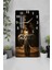 Fil ve Yıldızlı Gece Temalı Temperli Cam Tablo Saat – 30×60 Cm– Uv Baskı– CUSD135 6