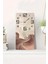 Temperli Cam Tablo Saat – Dalga Desenli Modern Tasarım (33X33 Cm) – Uv Baskı– CUSD091 1