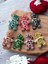 Momikotasarım,yılbaşı 7li Ginger Bread Kurabiye Adam Buzdolabı Süsü, Yılbaşı Hediyelik 3