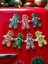 Momikotasarım,yılbaşı 7li Ginger Bread Kurabiye Adam Buzdolabı Süsü, Yılbaşı Hediyelik 4