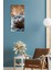 Temperli Cam Tablo Saat – Sevimli Gri Kedi Tasarımı (30×60 Cm)– Uv Baskı– CUSD133 4
