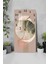 Bej & Gold Soyut Desenli Temperli Cam Tablo Saat – 30X60 cm | Hd Uv Baskı– CUSD087 6