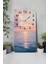 Gün Batımı Deniz Manzaralı Temperli Cam Duvar Saati – 30X60 cm Hd Uv Baskı– CUSD055 6
