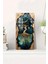 Kökleriyle Hayat Ağacı Tasarımlı Temperli Cam Tablo Saat – 30X60 cm Uv Baskı – CUSD017 1