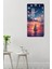 Gün Batımında Yelkenli Tekne Temalı Temperli Cam Duvar Saati – 30X60 cm Hd Uv Baskı– CUSD057 5