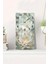 Altın Tüy Desenli Temperli Cam Tablo Saat 30×60 cm Hd Uv Baskı– CUSD222 1