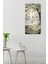 Doğa Manzaralı Geyik Temalı Temperli Cam Tablo Saat – 30×60 Cm– Uv Baskı– CUSD150 5