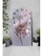 Beyaz Çiçek Desenli Uv Baskı Mdf Tablo Saat – 30X60 Cm– USD216 6