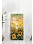 Günebakan Çiçekleri Manzaralı Temperli Cam Tablo Saat – 30X60 cm Uv Baskı – CUSD013 3