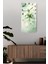 Zambak Çiçekli Temperli Cam Tablo Saat – 30X60 cm | Hd Uv Baskı– CUSD164 2