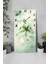 Zambak Çiçekli Temperli Cam Tablo Saat – 30X60 cm | Hd Uv Baskı– CUSD164 6