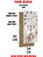 Uv Baskı Mdf Tablo Saat – 30X60 cm Ebatında – Romantik Güvercin Tasarımı– USD245 7