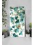 Turkuaz Yaprak Desenli Temperli Cam Tablo Saat – 30×60 cm Hd Uv Baskı– CUSD209 6