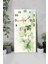 Beyaz Zambaklar Temalı Temperli Cam Duvar Saati – 33X33 cm – Hd Uv Baskı– CUSD071 6