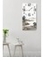 Doğa Manzaralı Temperli Cam Tablo Saat 30X60 cm | Hd Uv Baskı– CUSD199 5