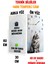 Kedi Temalı Temperli Cam Tablo Saat – 30×60 Cm– Uv Baskı– CUSD137 7