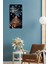 Yıldızlı Gece Işıltılı Yol Temalı Temperli Cam Tablo Saat – 30×60 Cm– Uv Baskı– CUSD144 4