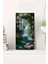 Şelale ve Doğa Manzaralı Temperli Cam Tablo Saat – 30×60 Cm– Uv Baskı– CUSD134 1