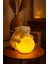 Bulldog Tasarımlı 3D Dekoratif Masa Lambası, Estetik Çocuk Odası Gece Lambası , Tealight 25 x 25 cm 6