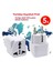 Yurtdışı Seyahat Prizi Universal Seyahat Adaptörü Priz Çevirici Priz Dönüştürücü (5 Adet) 1