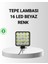 16 LED Off-Road Çalışma Lambası – Alüminyum Gövde, Suya ve Darbeye Dayanıklı, 12/24V 1