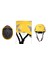 Dağcı Tırmanma Bareti Sarı Renk Baş Koruyucu Kask Ce EN12492 Sertifikalı 51-62 cm Ayarlanabilir. 5