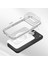 iPhone 17 Air Uyumlu Kılıf M-Safe Şarjlı Metal Kamera Çerçeveli Lenyes CK221 Sert Pc Kapak Şeffaf 2