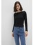 Kadın Uzun Kollu Basıc Siyah 1613622-900 1